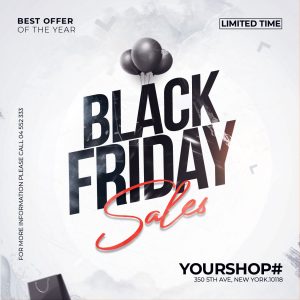 Black Friday Flyer Template