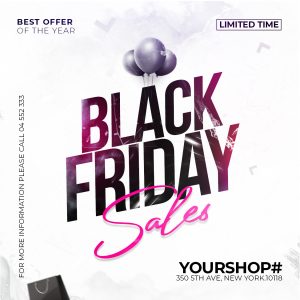 Black Friday Flyer Template