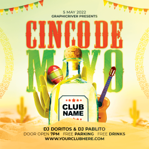 Cinco de Mayo Flyer Template