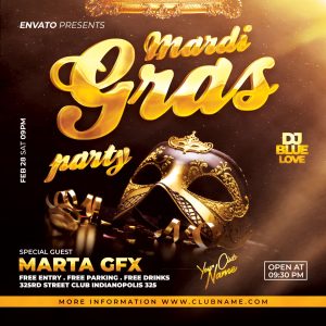 Mardi Gras Flyer