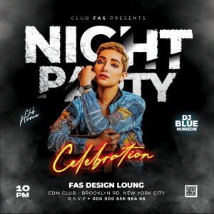 Night Club Party Celebration